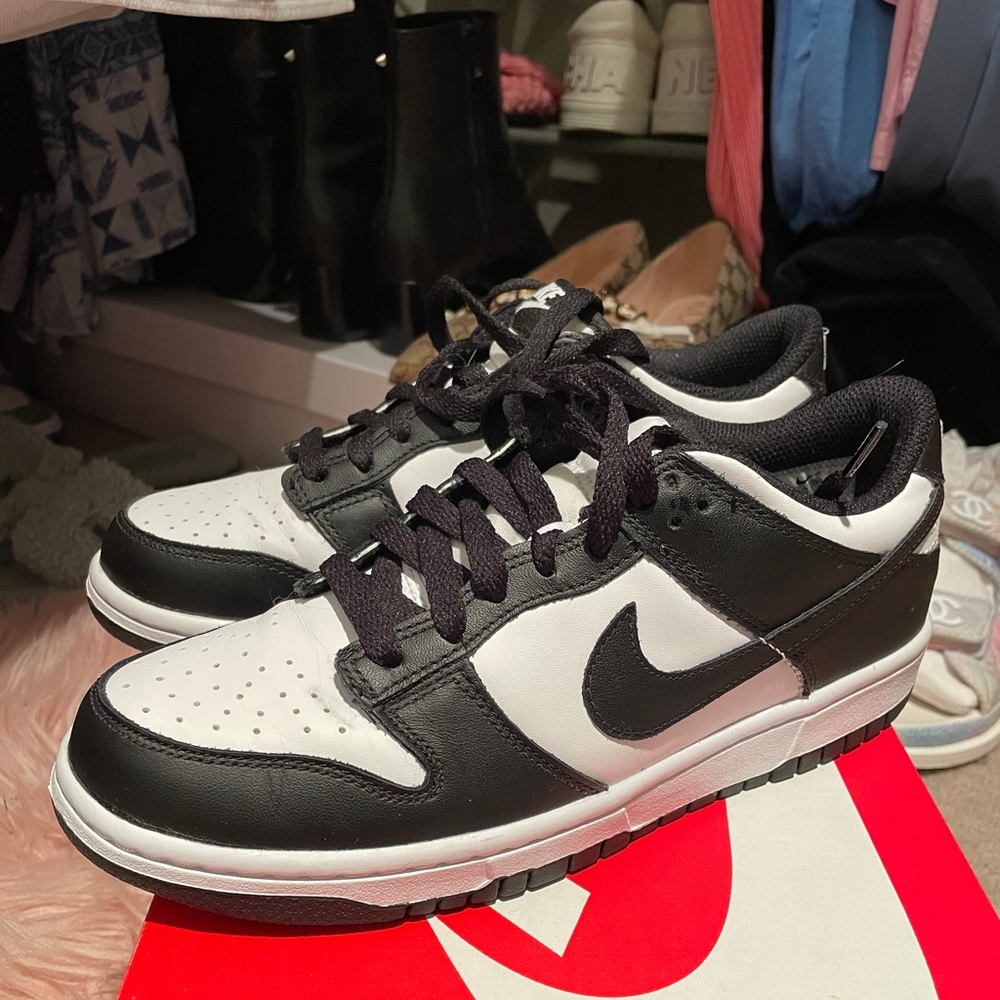 Authentic Nike Dunk Low Pandas - Picture 1 of 9